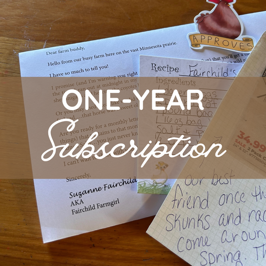 The Farm Letters | One-Year Subscription