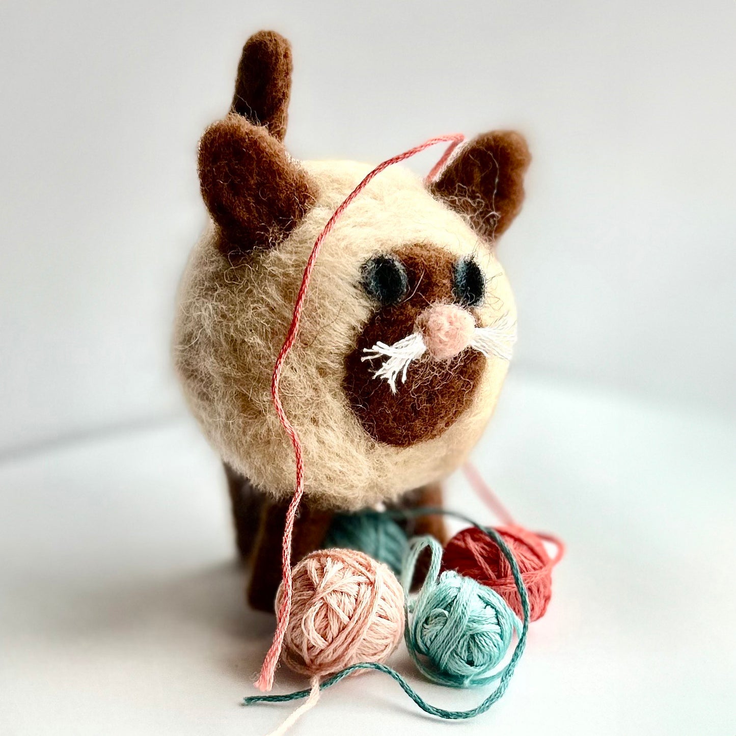 Needlefelting at Oliver Kelley Farm | Morning Class (Cat)