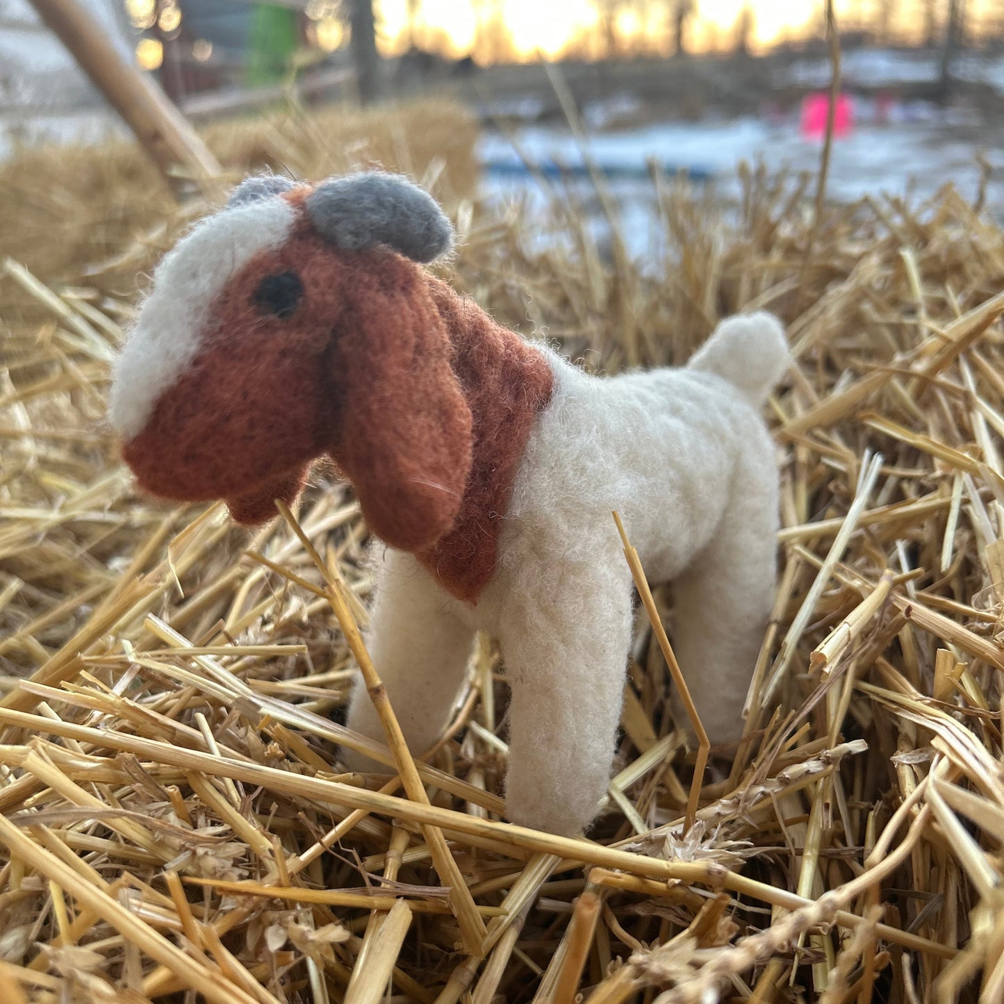 Needlefelting at Oliver Kelley Farm | Afternoon Class (Goat)