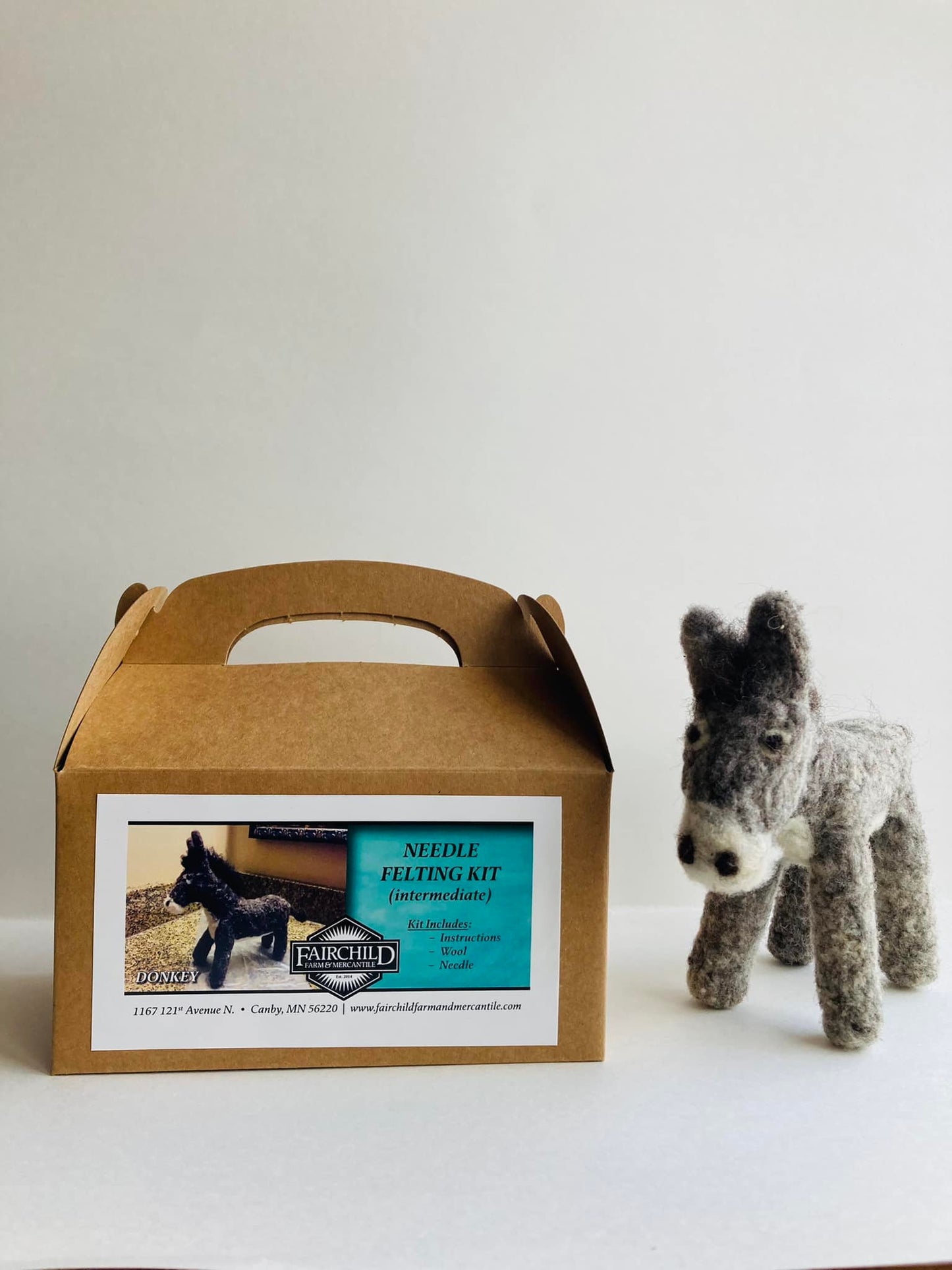 Donkey Wool Kit - Fairchild Farm and Mercantile