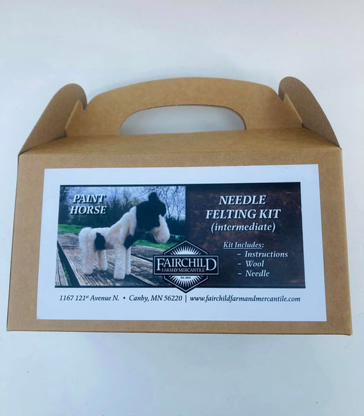 Paint Horse Needle Felting Kit