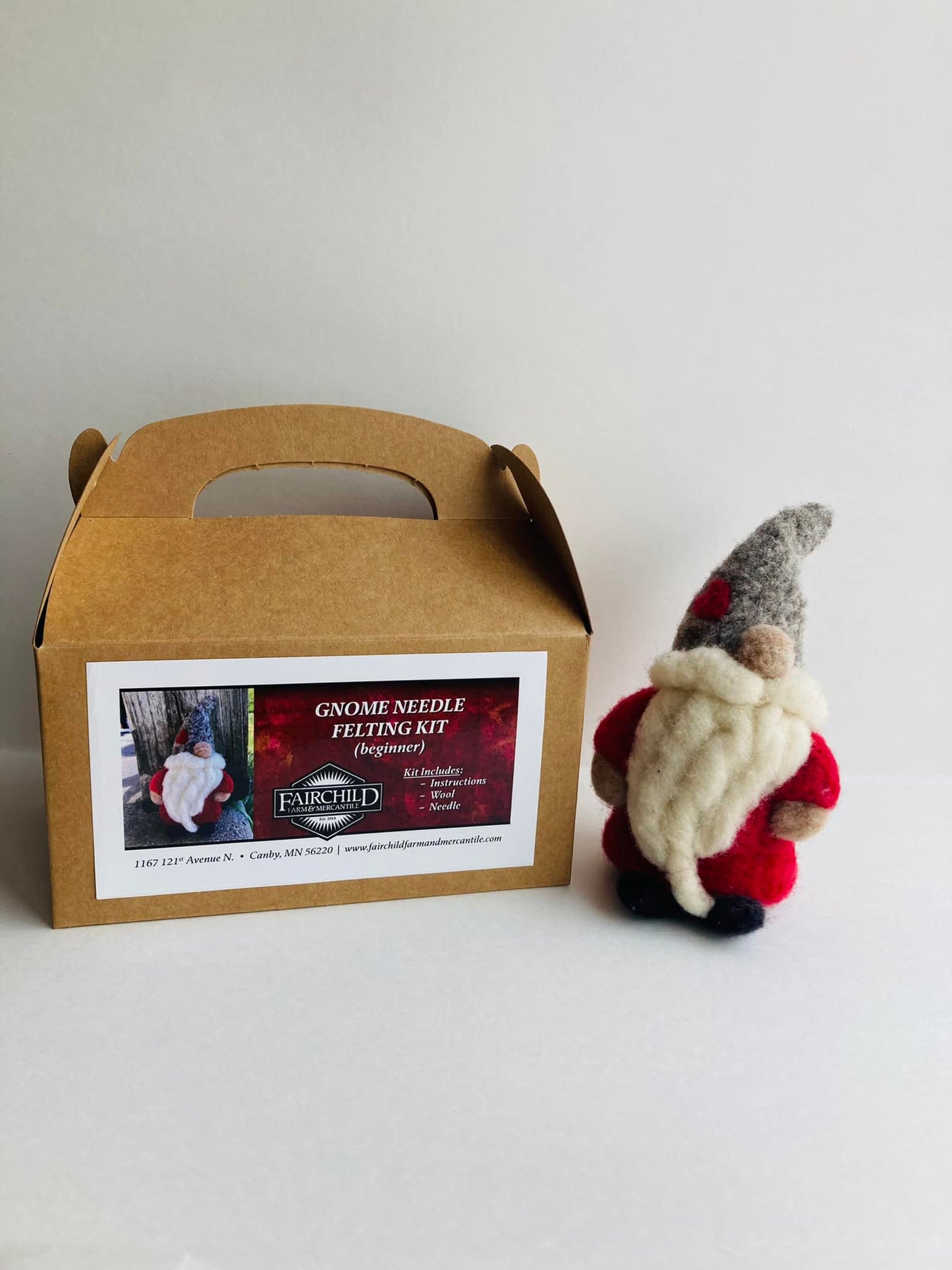 Red Gnome Wool Kit - Fairchild Farm and Mercantile